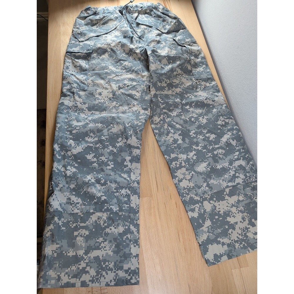 US Army Trousers Cold Weather Pants Mens Small Regular UCP Camo Gore Tex ECWCS